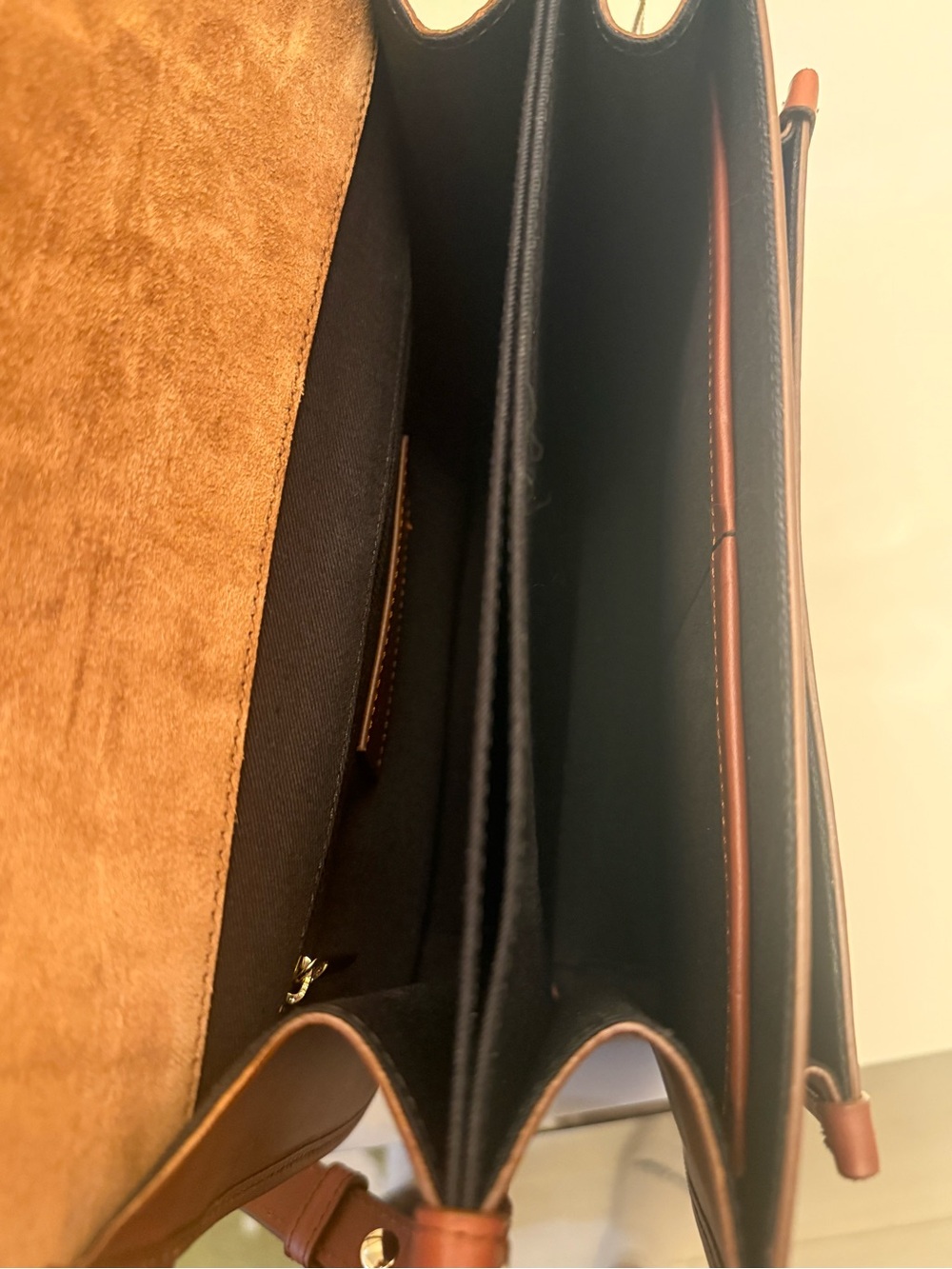 NWT Sezane Large Roméo Bag Natural Heritage - Picture 5 of 10